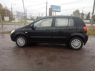 2008 Hyundai Getz I Рестайлинг, чёрный, 459000 рублей, вид 3
