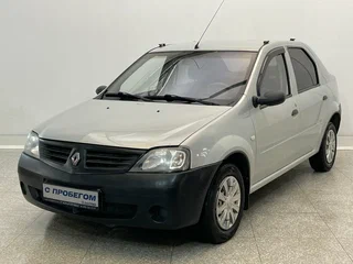 2009 Renault Logan I, серый, 380000 рублей, вид 1