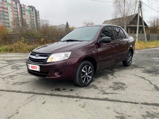 2013 Lada (ВАЗ) Granta I, пурпурный, 327000 рублей, вид 5