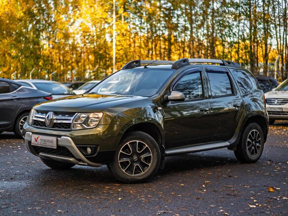 2016 Renault Duster I Рестайлинг, зелёный, 990000 рублей