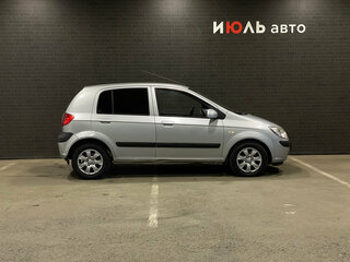 2008 Hyundai Getz I Рестайлинг, серебристый, 500000 рублей, вид 4