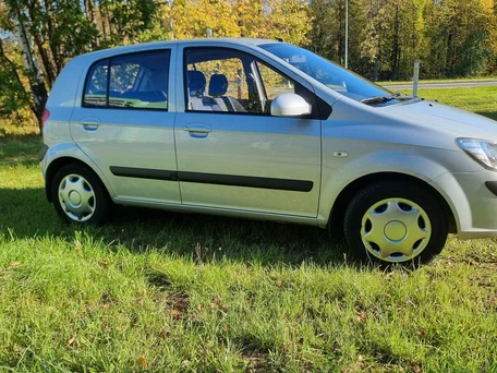 2009 Hyundai Getz I Рестайлинг, серый, 850000 рублей, вид 4