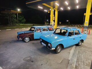 1989 Иж Москвич-412 ИЭ, голубой, 115000 рублей, вид 1