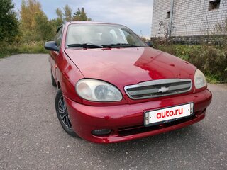 2007 Chevrolet Lanos I, красный, 245000 рублей, вид 1