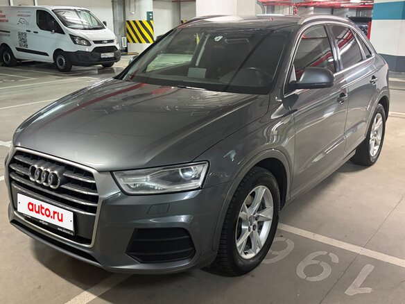 2016 Audi Q3 I (8U) Рестайлинг, серый, 1690000 рублей - вид 1