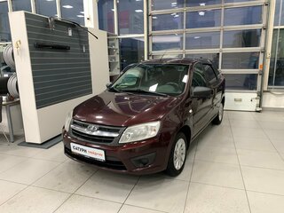 2017 Lada (ВАЗ) Granta I, красный, 480000 рублей, вид 1