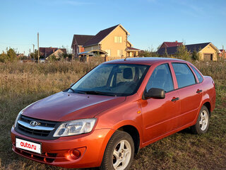 2013 Lada (ВАЗ) Granta I, оранжевый, 520000 рублей, вид 1