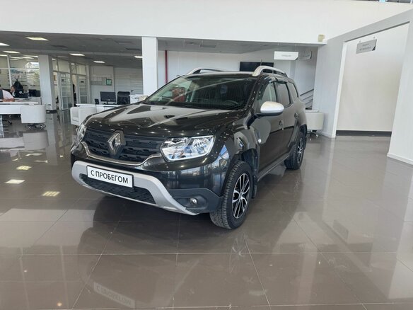 2021 Renault Duster II, чёрный