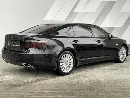 2008 Lexus LS Long 460 L IV, чёрный, 1350000 рублей, вид 3