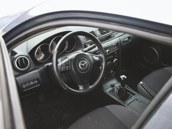 2008 Mazda 3 I (BK) Рестайлинг, серый, 770000 рублей - вид 16
