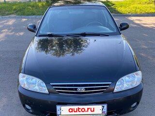2008 Kia Spectra I Рестайлинг 2, чёрный, 495000 рублей, вид 4