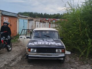 1993 Lada (ВАЗ) 2104 5-speed, белый, 45000 рублей, вид 1