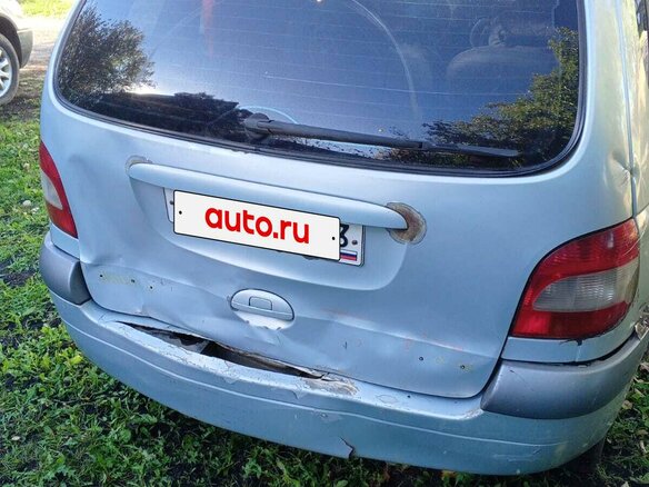 2003 Renault Scenic I Рестайлинг, серый - вид 1