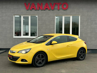 2013 Opel Astra GTC J Рестайлинг, жёлтый, 890000 рублей, вид 1