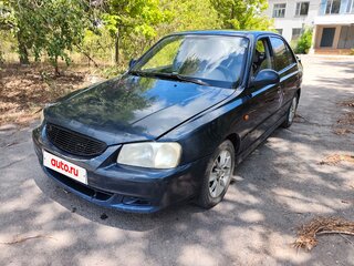 2006 Hyundai Accent ТагАЗ II, синий, 180000 рублей, вид 1