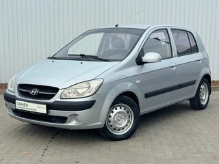 2009 Hyundai Getz I Рестайлинг, серебристый, 625000 рублей, вид 1