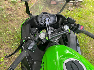 2022 Kawasaki Ninja 400, зелёный, 650000 рублей, вид 4
