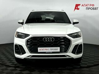 2021 Audi Q5 45 TFSI II (FY) Рестайлинг, белый, 3970000 рублей, вид 3