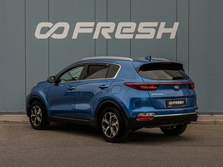 2019 Kia Sportage IV Рестайлинг, синий, 2100000 рублей, вид 2