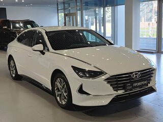2020 Hyundai Sonata VIII (DN8), белый, 1897000 рублей, вид 3
