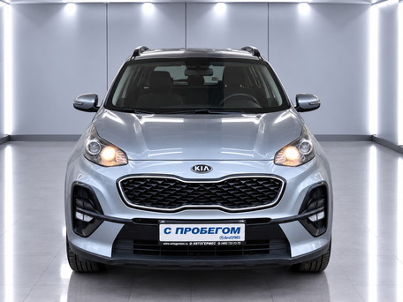 2019 Kia Sportage IV Рестайлинг, серебристый, 1540000 рублей, вид 2