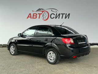 2009 Kia Rio II Рестайлинг, чёрный, 555000 рублей, вид 5