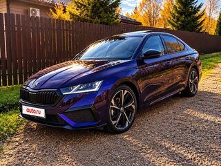 2021 Skoda Octavia IV (A8), синий, 2590000 рублей, вид 3