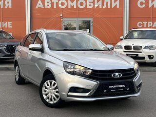 2018 Lada (ВАЗ) Vesta SW I, серебристый, 825000 рублей, вид 3