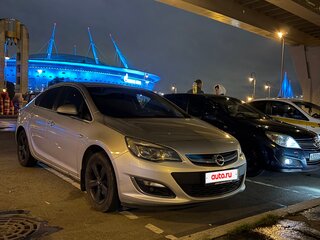 2012 Opel Astra J Рестайлинг, серый, 730000 рублей, вид 4