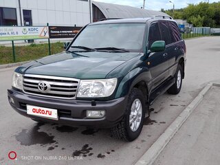2006 Toyota Land Cruiser 100 Series Рестайлинг 2, зелёный, 2400000 рублей, вид 2