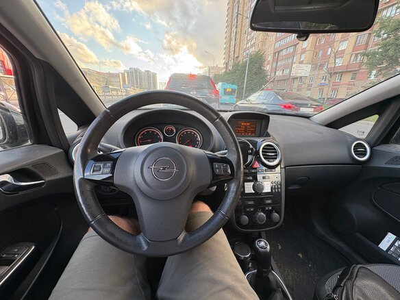 2007 Opel Corsa D, чёрный, 235000 рублей - вид 8