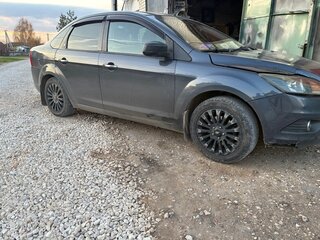 2008 Ford Focus II Рестайлинг, серый, 320000 рублей, вид 4