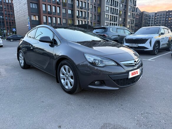 2014 Opel Astra GTC J Рестайлинг, серый - вид 2