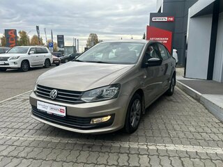 2020 Volkswagen Polo V Рестайлинг, коричневый, 1395000 рублей, вид 3