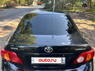 2008 Toyota Corolla X (E140, E150), чёрный, 760000 рублей, вид 4