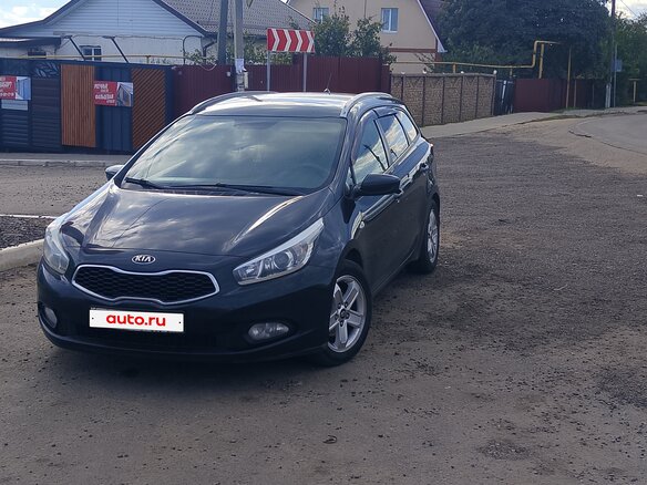 2013 Kia Ceed II, чёрный, 1040000 рублей - вид 1