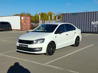 2019 Volkswagen Polo V Рестайлинг, белый, 1157000 рублей, вид 1