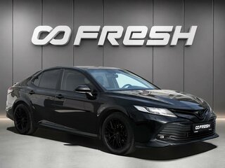 2020 Toyota Camry VIII (XV70), чёрный, 2529000 рублей, вид 2