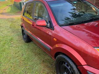 2006 Ford Fusion I Рестайлинг, красный, 370000 рублей, вид 4