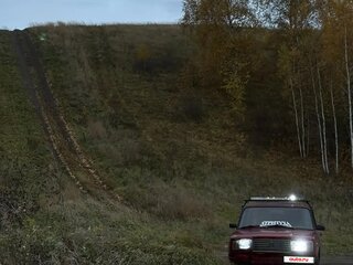 1998 Lada (ВАЗ) 2107, красный, 57000 рублей, вид 1