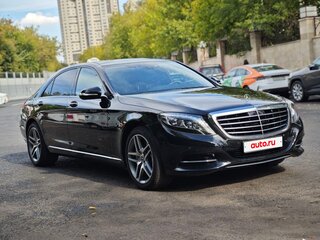 2016 Mercedes-Benz S-Класс 400 Long VI (W222, C217), чёрный, 3700000 рублей, вид 4