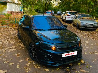 2014 Lada (ВАЗ) Granta Sport I, чёрный, 540000 рублей, вид 4