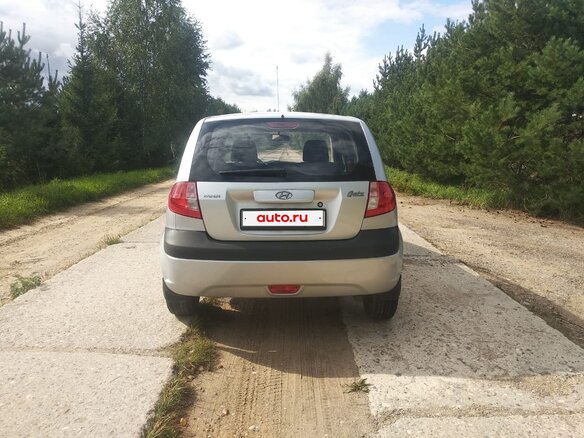 2010 Hyundai Getz I Рестайлинг, серый - вид 6