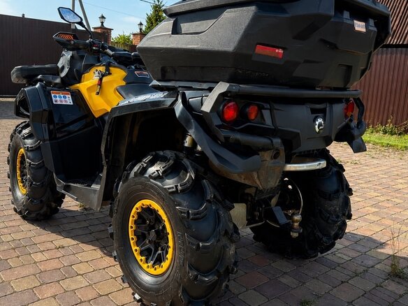 2012 BRP Can-Am Outlander 1000, жёлтый, 1200000 рублей - вид 6