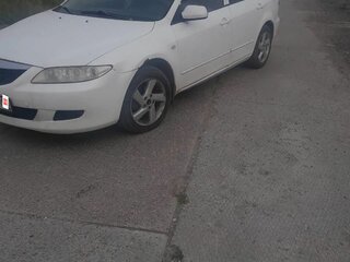 2006 Mazda 6 I (GG) Рестайлинг, белый, 380000 рублей, вид 1
