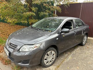 2008 Toyota Corolla Axio X (E140, E150) Рестайлинг, серый, 820000 рублей, вид 3