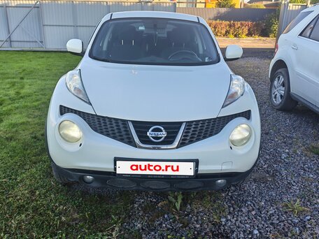 2014 Nissan Juke I Рестайлинг, белый, 870000 рублей, вид 2