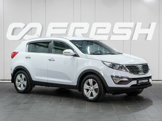 2010 Kia Sportage III, белый, 929000 рублей, вид 1