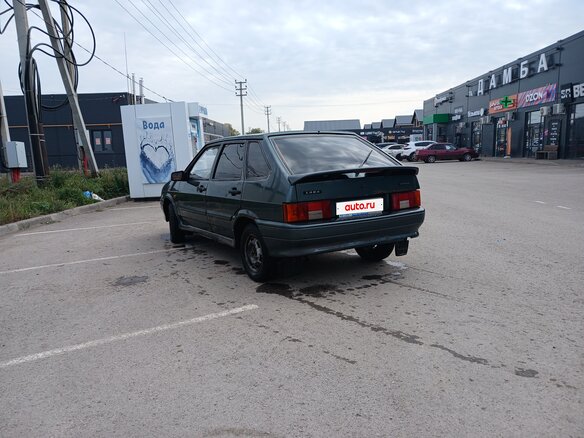 2011 Lada (ВАЗ) 2114, зелёный, 145000 рублей - вид 4