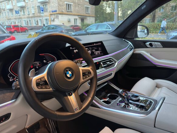 2020 BMW X7 30d I (G07), чёрный, 7250000 рублей - вид 8